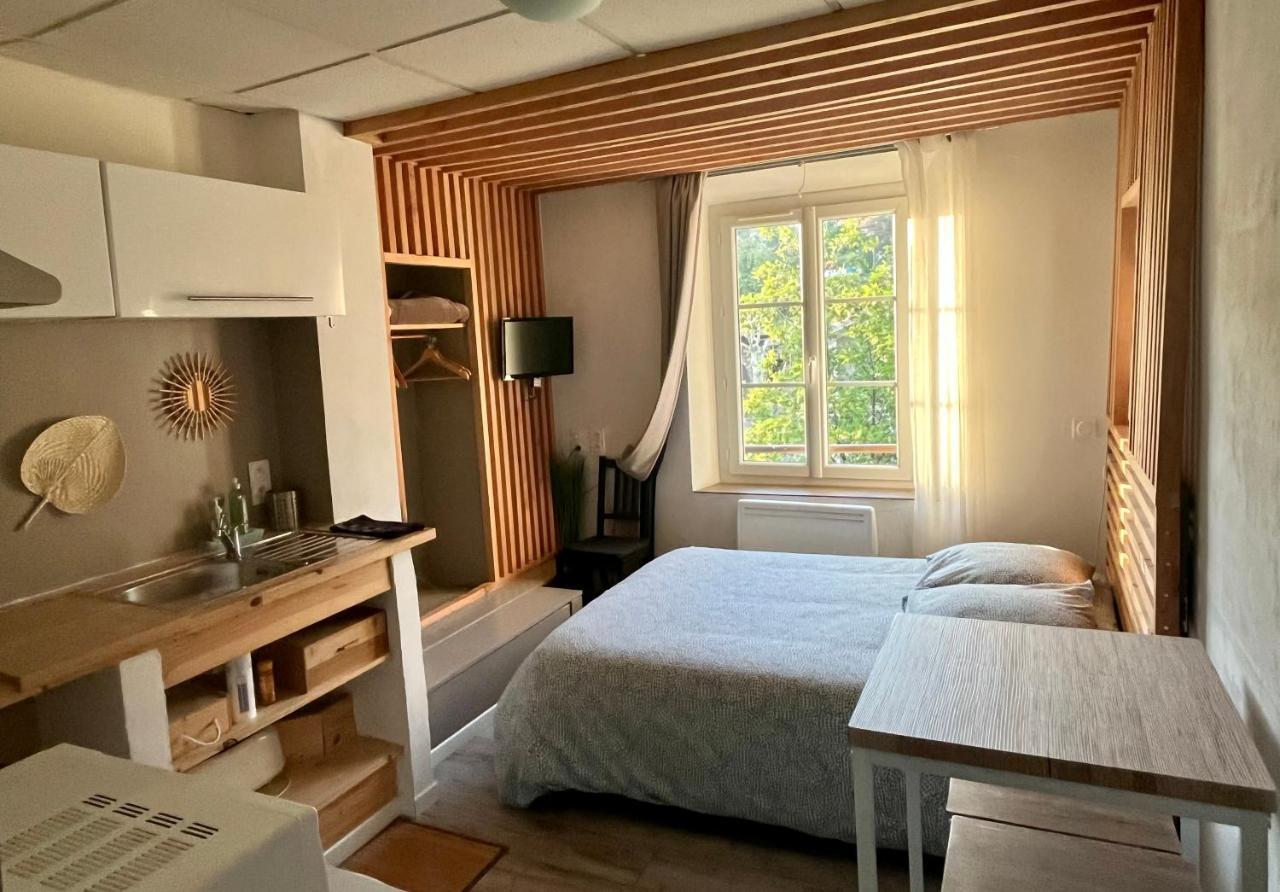 Les Glycines, Charmant Studio Au Calme Dans Batisse De Maitre Proche Du Centre Ville Parking Gratuit ديني-ليه-بان المظهر الخارجي الصورة